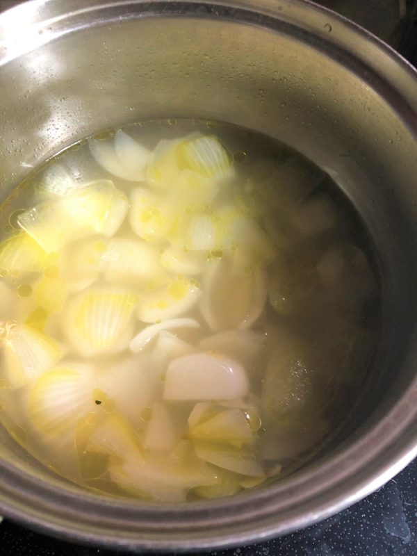 アボカド冷製スープ　作り方手順