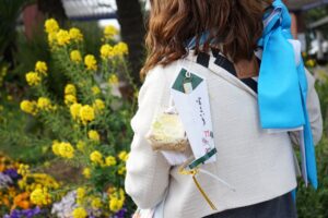 お宮参りのママコーデ