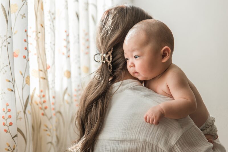 0歳　赤ちゃん　ママ　子育て