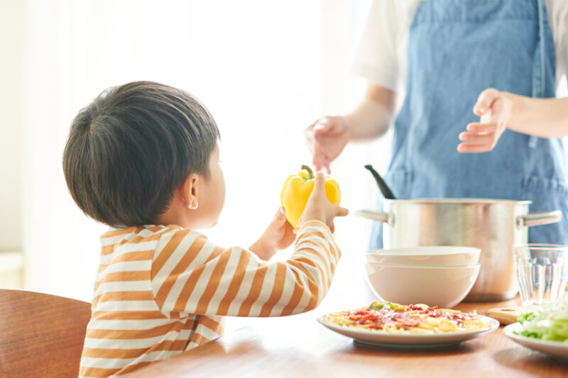 子育てにかかる食費