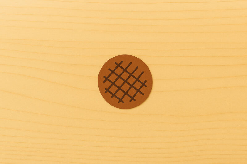画用紙を円にカット