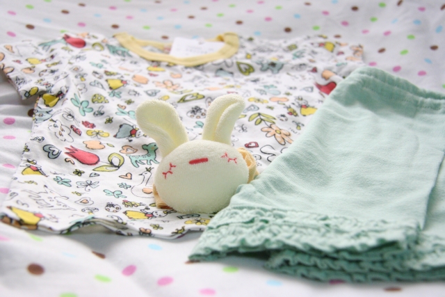 赤ちゃんの動きやすい服装