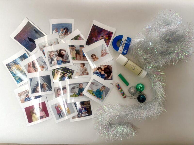 写真で作るメモリークリスマスツリー