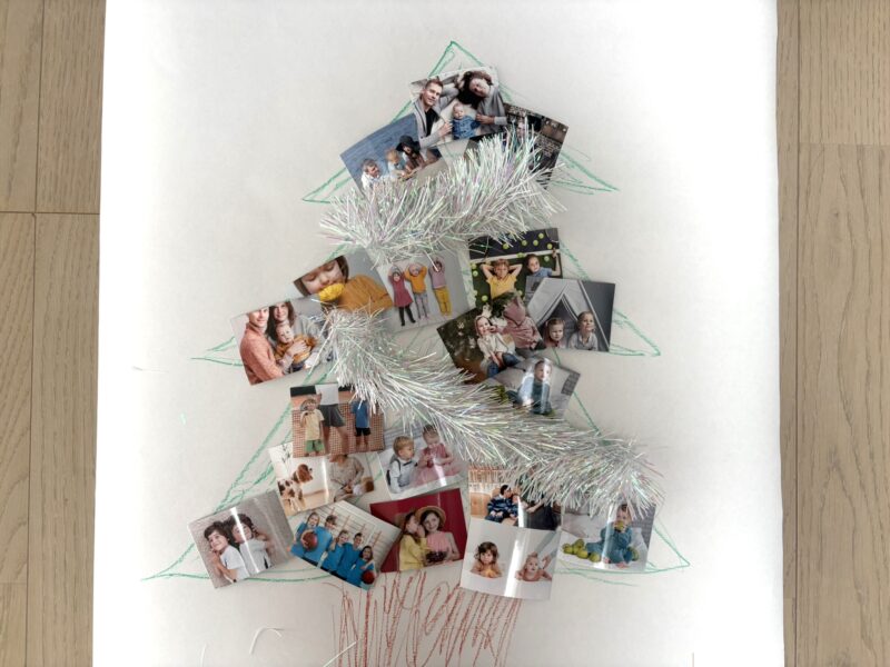 写真で作るメモリークリスマスツリー