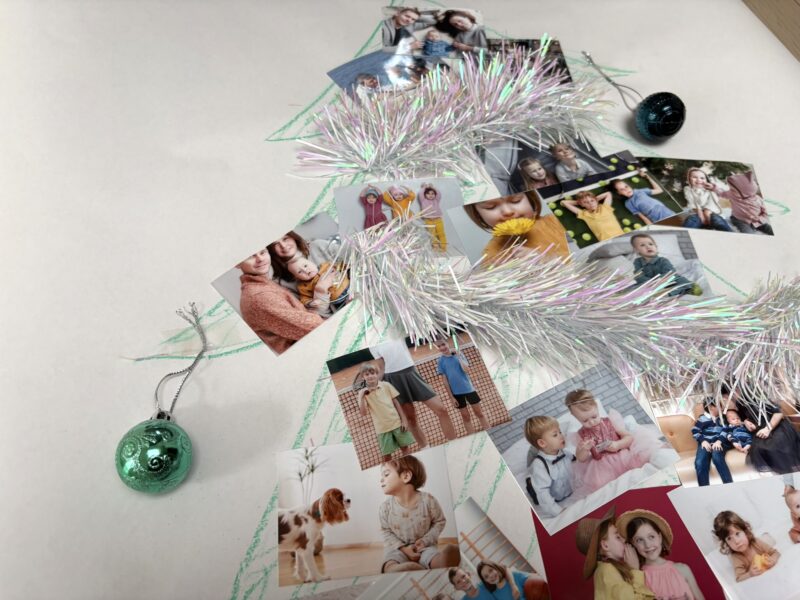 写真で作るメモリークリスマスツリー