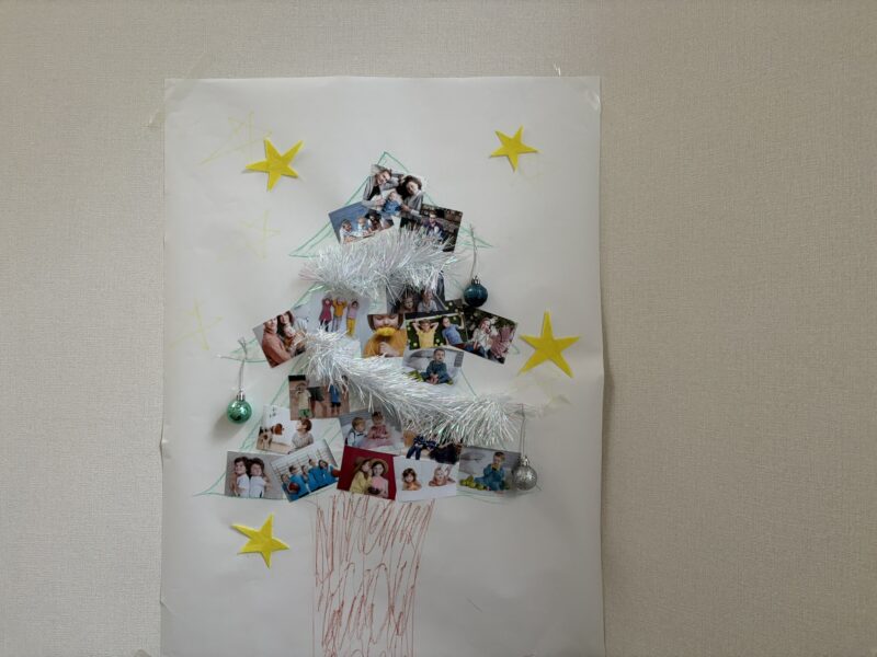 写真で作るメモリークリスマスツリー